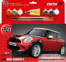 MINI Cooper S Starter Set Kit (+ pintura + pinceles + pegamento)