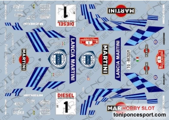 Calca Lancia Delta Integrale 16v Biasion San Remo 89