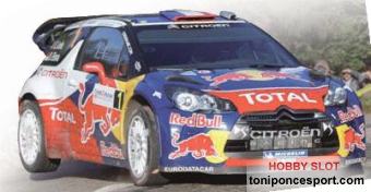 Citroen DS3 WRC 2011 + Pegamento + Pincel + Pinturas