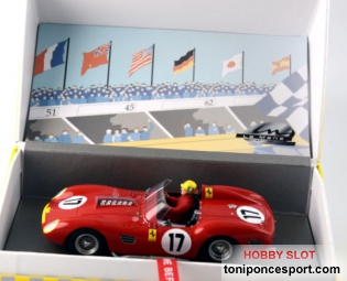 Ferrari 250 TR59 #17 24H. LeMans 1960 Wolfgang Von Trips (2 Clasificado)