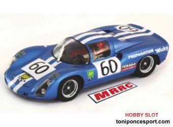 Porsche 910 #60 azul