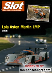 Revista N161 portada Lola Aston Martin LMP Slot.it