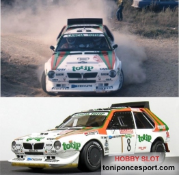 Lancia Delta S4 "TOTIP" Jolly Club 2 Rallye Sanremo 1986 D. Cerrato - G. Ferri 