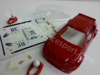 Carroceria Citroen Saxo kit Car N 38 Pintado en Rojo