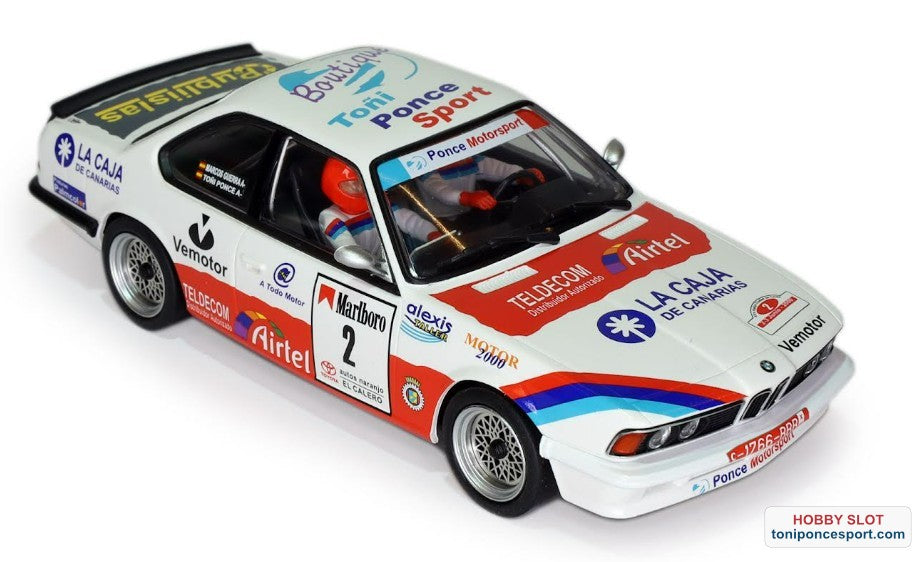 BMW 635 csi Rallye de Telde 2000 "Toñi Ponce - M. Guerra" 350 und.