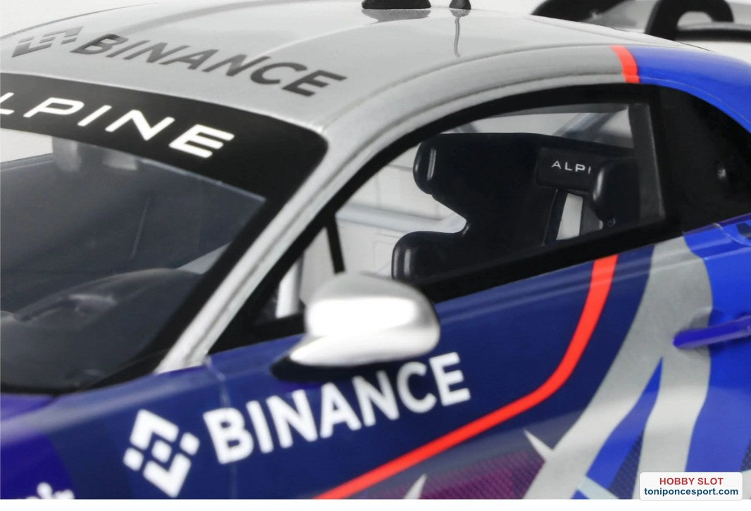 ALPINE A110 GT4 EVO BLUE ALPINE ESPORTS SERIES 2024