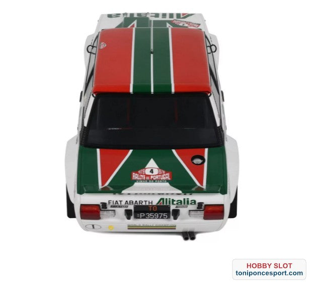 FIAT 131 ABARTH WHITE M. ALEN RALLYE PORTUGAL 1978
