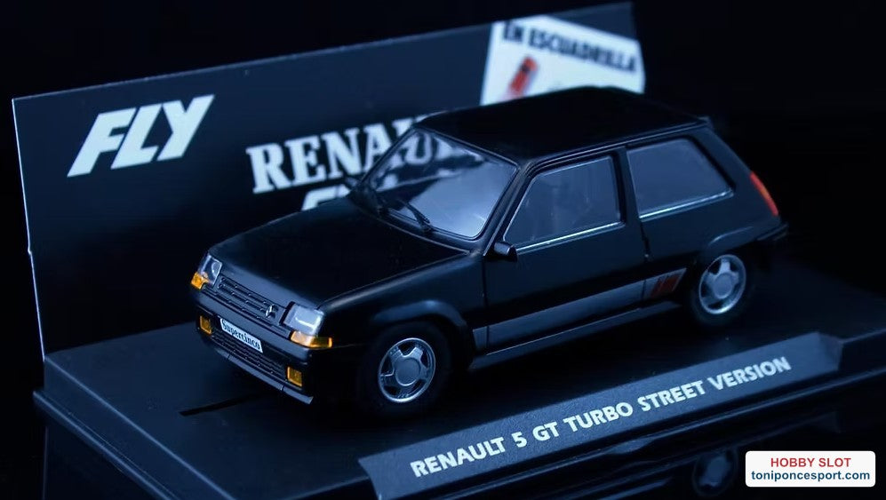 Renault 5 GT Turbo Street Car Negro.