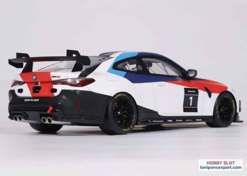 BMW M4 GT4 GT4 WHITE PRESENTATION 2022
