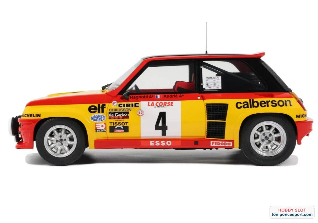 Renault 5 Turbo Gr.4 Jean Ragnotti |Tour de Corse 1980 edición limitada (999 uds)