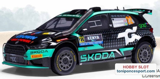 Skoda Fabia Rally2, WRC, Safari Rallye Kenia, 2024, #22