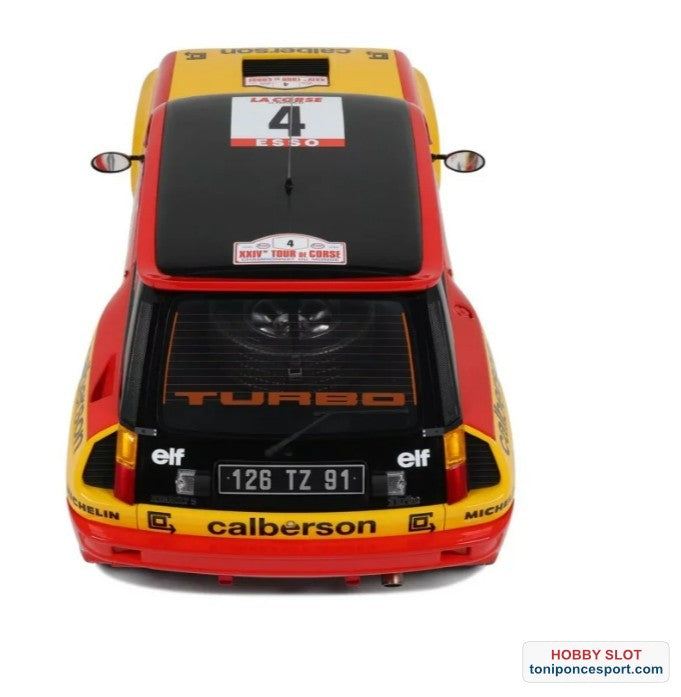 Renault 5 Turbo Gr.4 Jean Ragnotti |Tour de Corse 1980 edición limitada (999 uds)