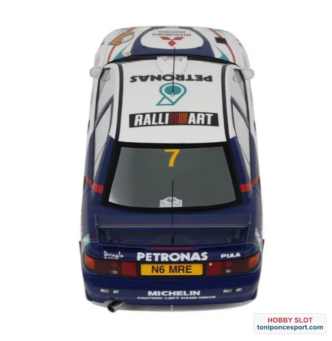 MITSUBISHI LANCER EVO III GR. A WHITE T. MAKINEN RALLY AUSTRALIA 1996