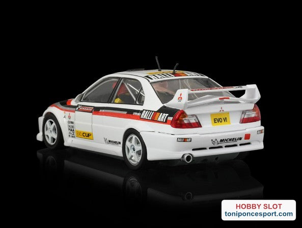 Mitsubishi Evo VI cup version blanco R-Version AW