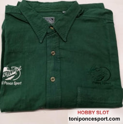 Camisa M/C Toñi Ponce Sport Talla XL - Verde
