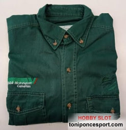 Camisa Skoda Motorsport Canarias / Ponce Motorsport talla L - Verde