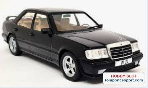 Mercedes‐Benz W124 Tuning Negro Metalizado 1986
