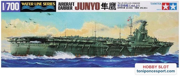 Barco Japanese Aircraft Carrier Junyo 1/700.