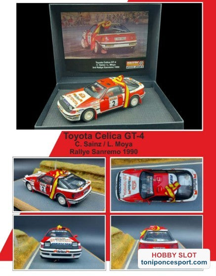 Toyota Celica GT-4 Rallye San Remo de 1990 - Carlos Sainz / Luis Moya