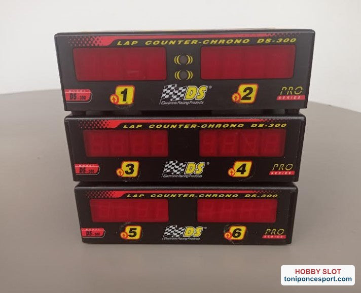 Cuentavueltas DS-300 PRO Torre modulos carril 1-2, 3-4 y 5-6 (Usado)