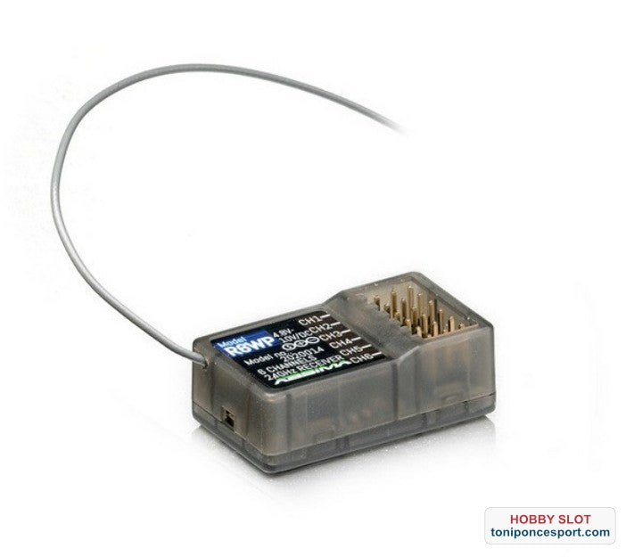 Emisora 6 canales "CR6S" 2.4GHz con receptor para coches crawler