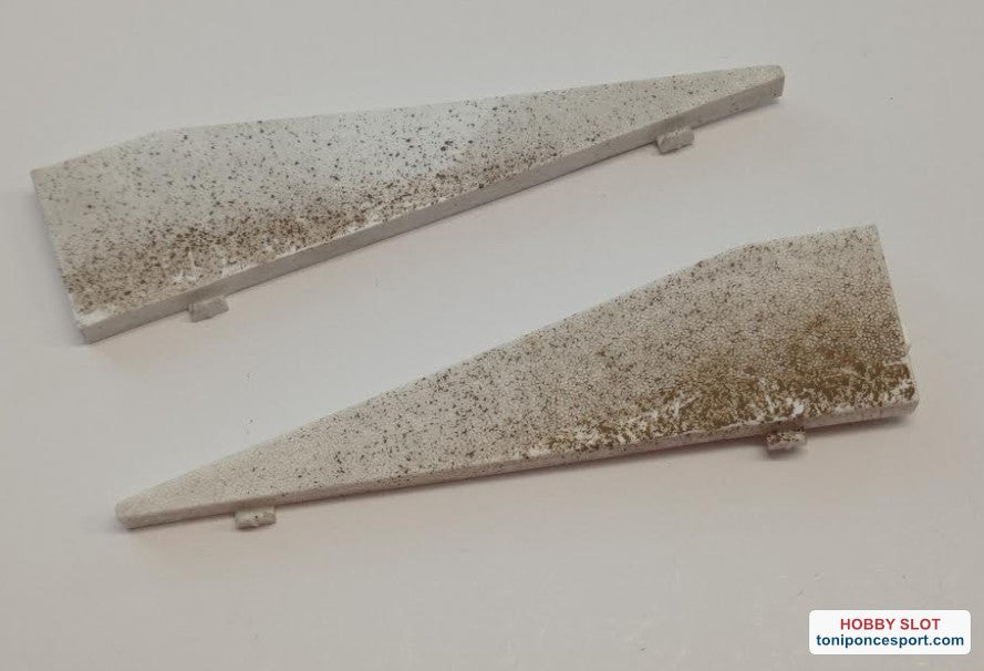 Bordes Recta de cierra Nieve.