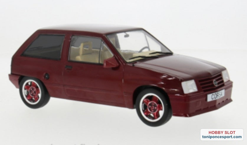 Opel Corsa A Custom 1983 Rojo Oscuro