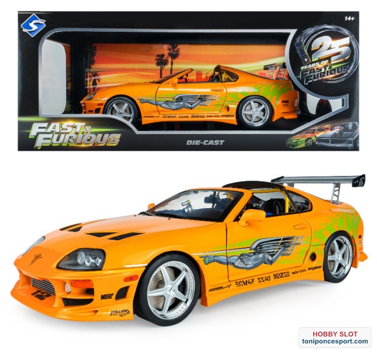 Toyota Supre MK4 (A80) Fast And Furious 1 Brian Open Roof 2001