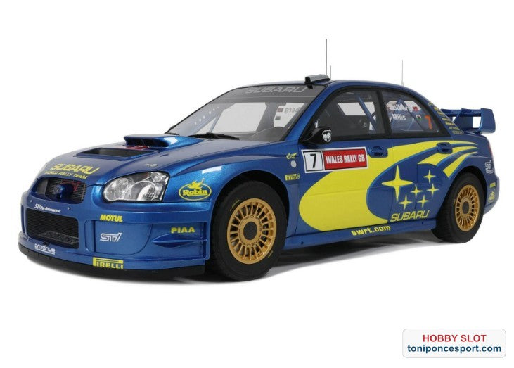 SUBARU IMPREZA (S9) WRC BLUE P. SOLBERG WALES RALLYE 2003