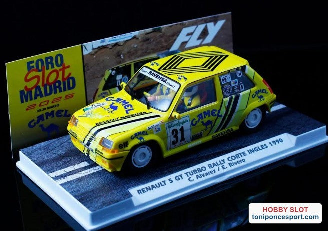 RENAULT 5 GT TURBO Camel Rallye Corte Inglés 1990.