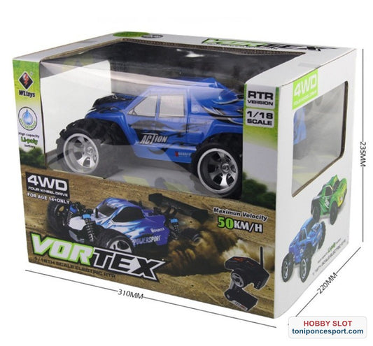 MONSTER 4WD RYR 2.4GHZ 50 Km/h. - A979 AZUL