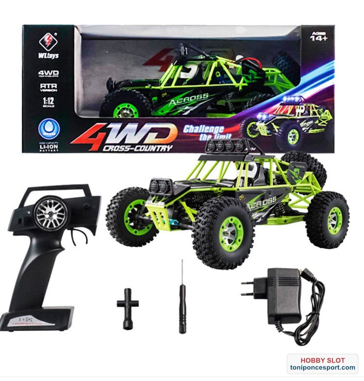 Buggy Trial 4WD RTR 2,4 GHZ - 50 Km/h (antes 12428) Verde