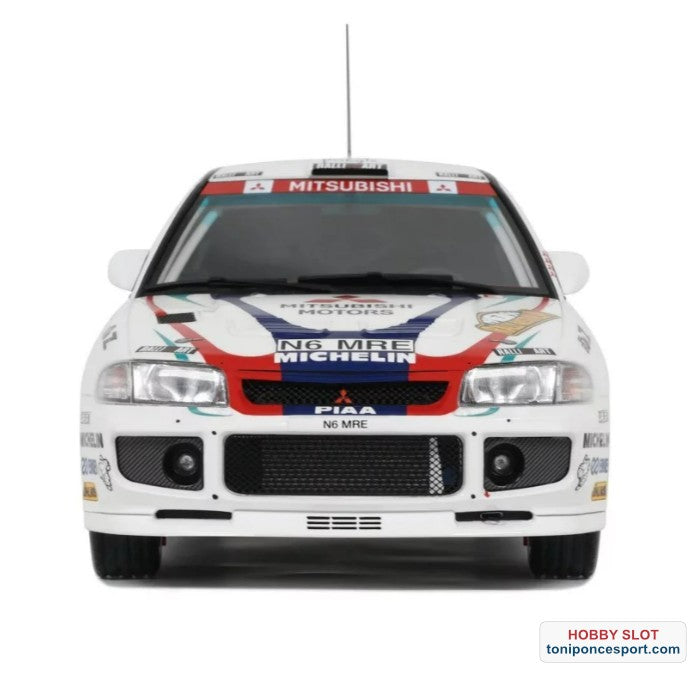 MITSUBISHI LANCER EVO III GR. A WHITE T. MAKINEN RALLY AUSTRALIA 1996