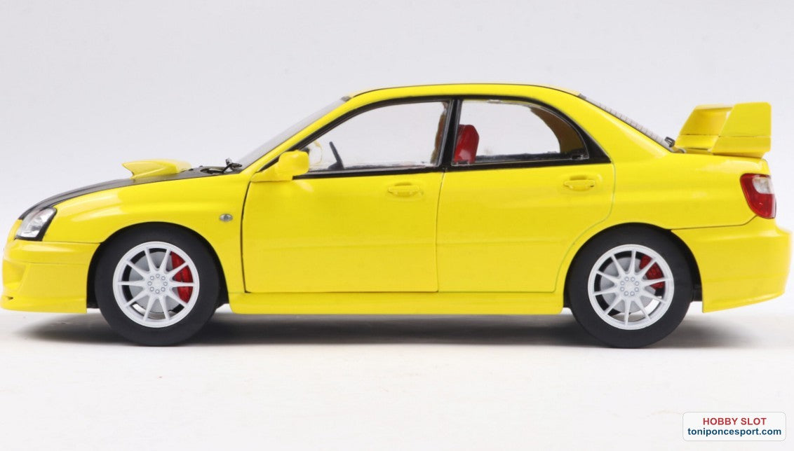 Subaru Impreza WRX STI 2023 Yellow.