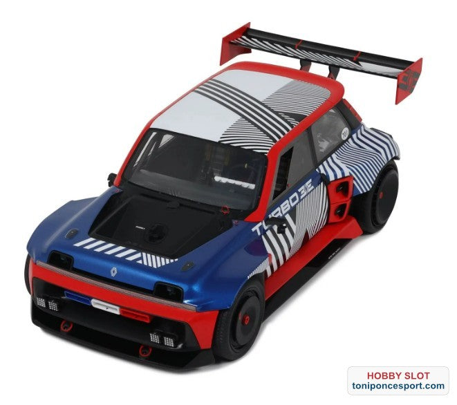 Renault 5 Turbo 3E E-Tech Metal Azul 2023.