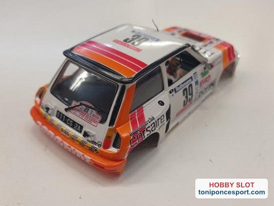 Carroceria Renault 5 Turbo Nº39 Rally Tour De Corse 1984 "J. C. Torre - P. De La Foata