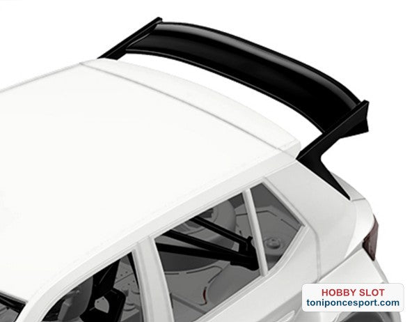 Alerón en Goma Flexible para Skoda Fabia Rally2.