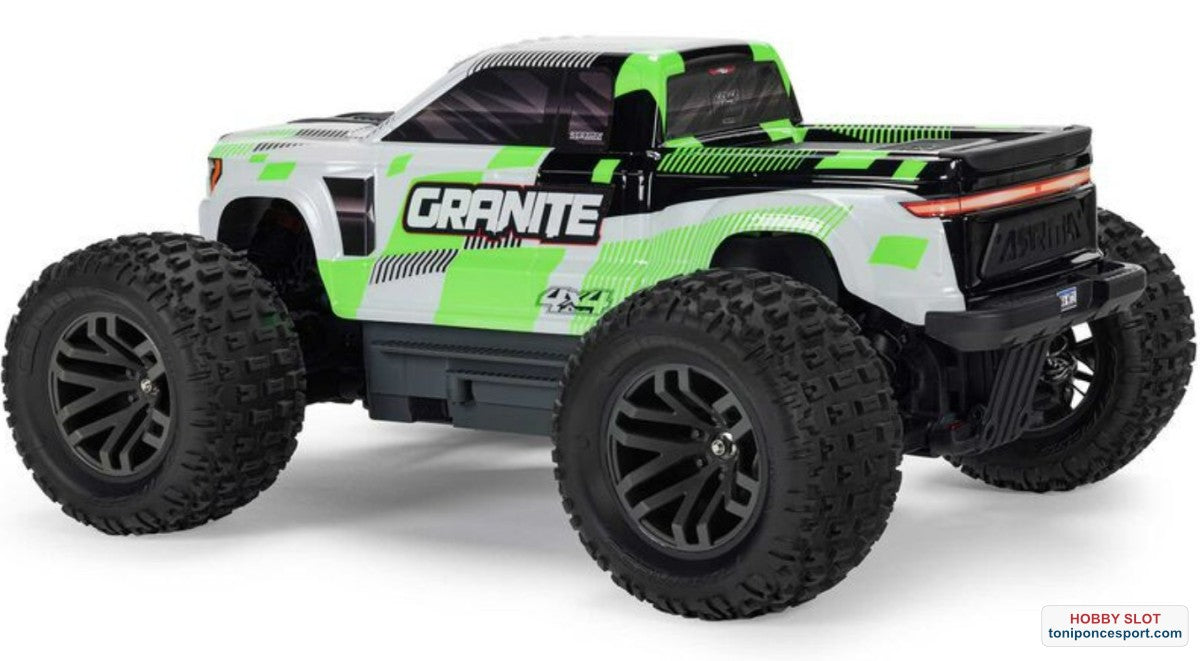 Monster Truck GRANITE MEGA 665 4X4 RTR Brushed Green.