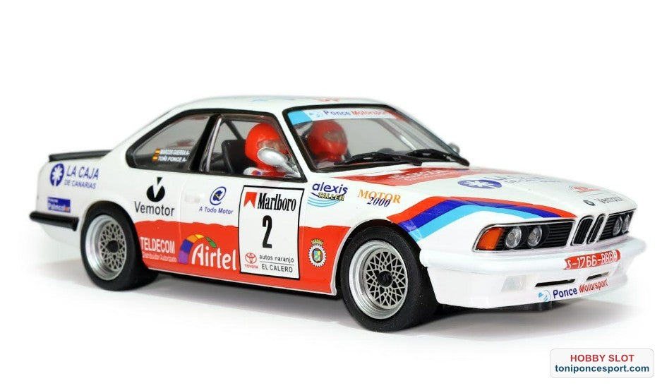 BMW 635 csi Rallye de Telde 2000 "Toñi Ponce - M. Guerra" 350 und.