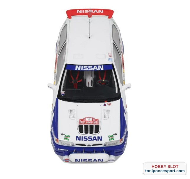 NISSAN SUNNY GTI-R WHITE TOMMI MAKINEN RALLYE MONTE CARLO 1992