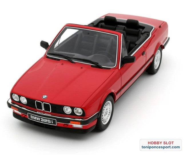 BMW 325i Convertible Rojo Brillante 308 1986