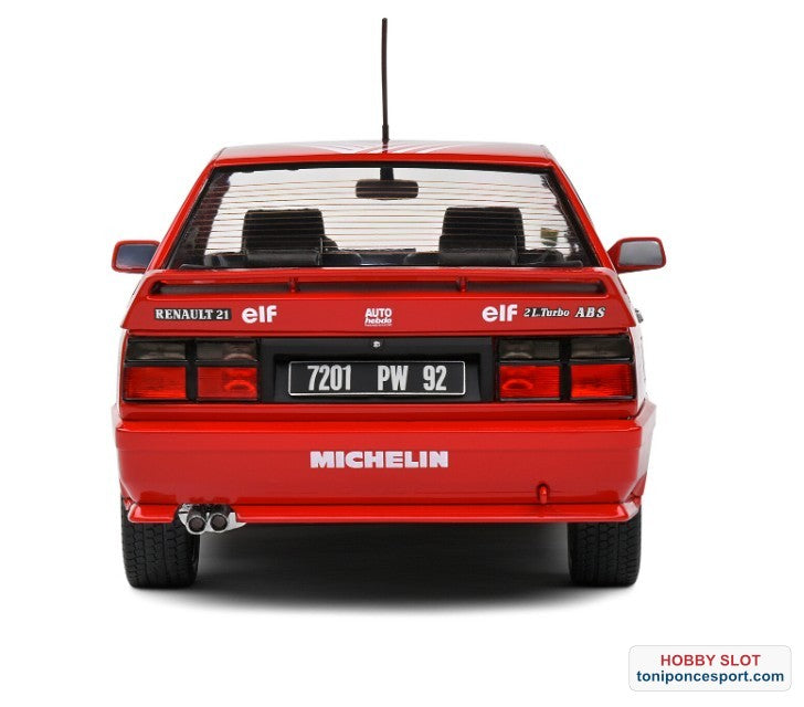 Renault 21 Turbo Ph1 Record de Vitesse sur Glace - 1988