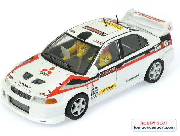 Mitsubishi Evo VI cup version blanco R-Version AW