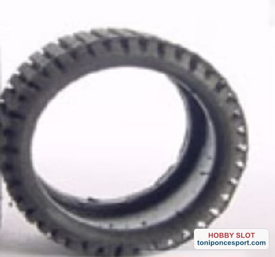 Neumático delantero SR perfil bajo estrecho Aguja 18,5 x 9mm. (x1)