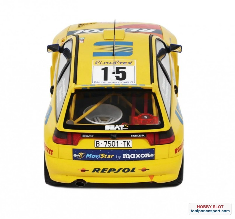 Seat Ibiza Kit Car Evo 2 Team Repsol Nº15 Rallye Montecarlo 1998 "Harri Rovanpera - Voitto Silander"