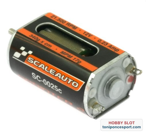 Motor SC-25 Sprinter2 21500rpm rpm, 0,23 Amp. 340 gr* cm.