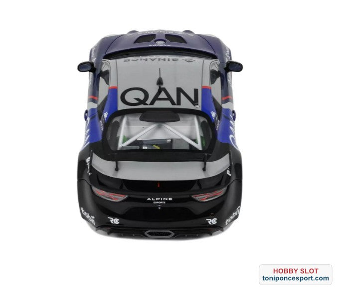 ALPINE A110 GT4 EVO BLUE ALPINE ESPORTS SERIES 2024