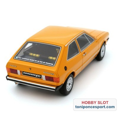 VOLKSWAGEN SCIROCCO GTI MK1 JAUNE MARINO 1977