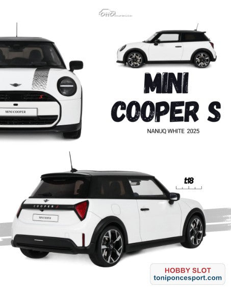 MINI COOPER S NANUQ WHITE (METALLIC) 2025