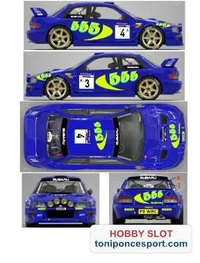 Calca Subaru Impreza WRC Liatti-Mc Rae Rally Catalunya 1997